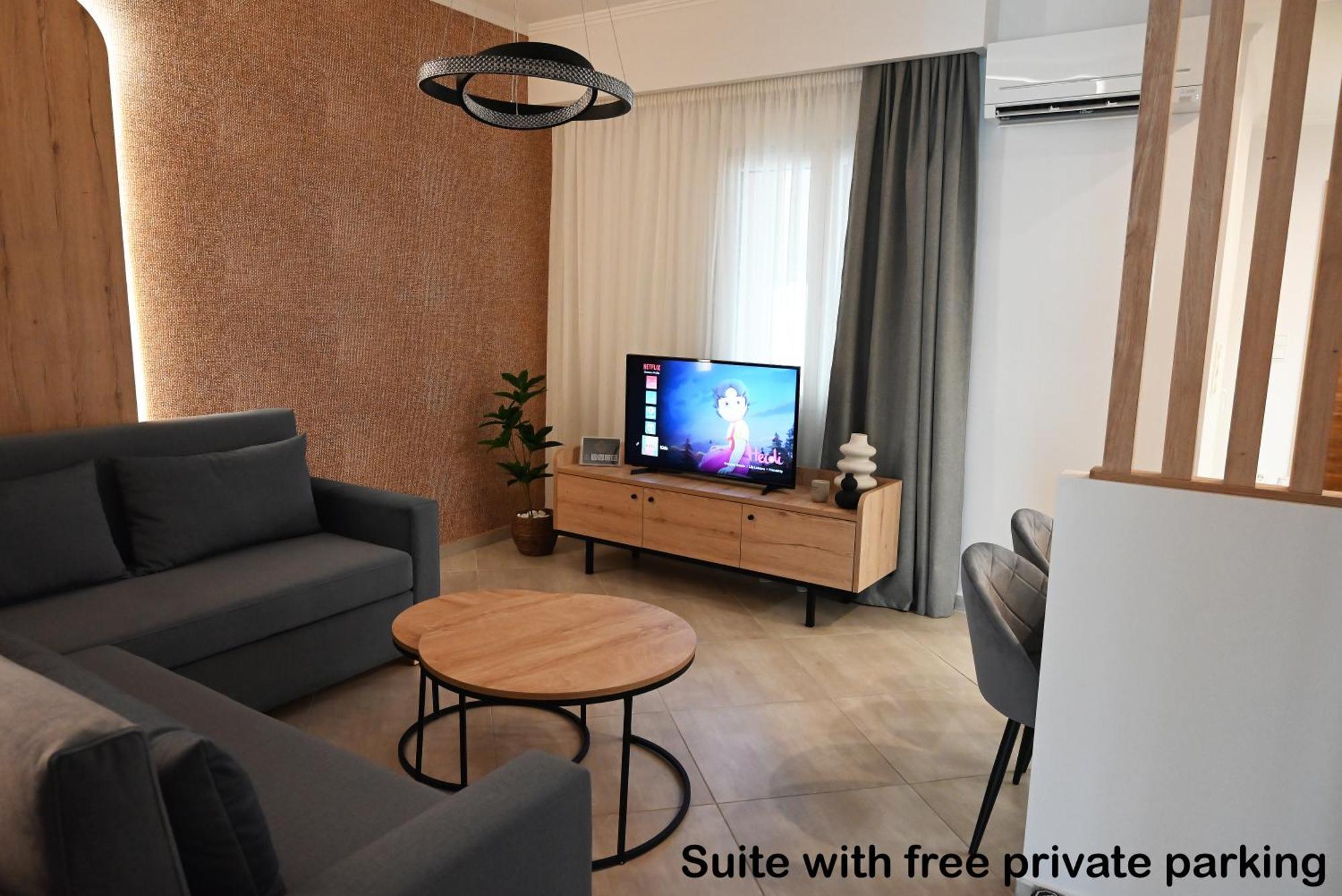 Mouson Luxury Suite With Free Private Parking Kavala Exterior foto